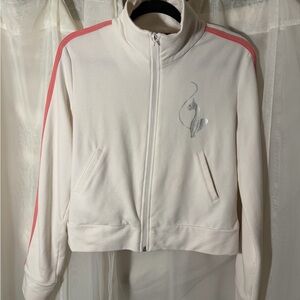 Baby Phat white and pink track jacket